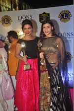 Priyanka Chopra, Mannara  at the 21st Lions Gold Awards 2015 in Mumbai on 6th Jan 2015